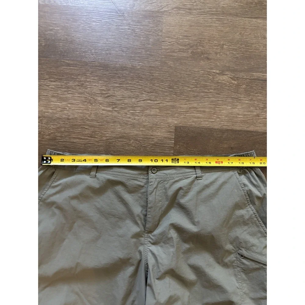 Columbia PFG‎ Pants Omni Shade Performance Fishing Gear Convertible Size XL Tan